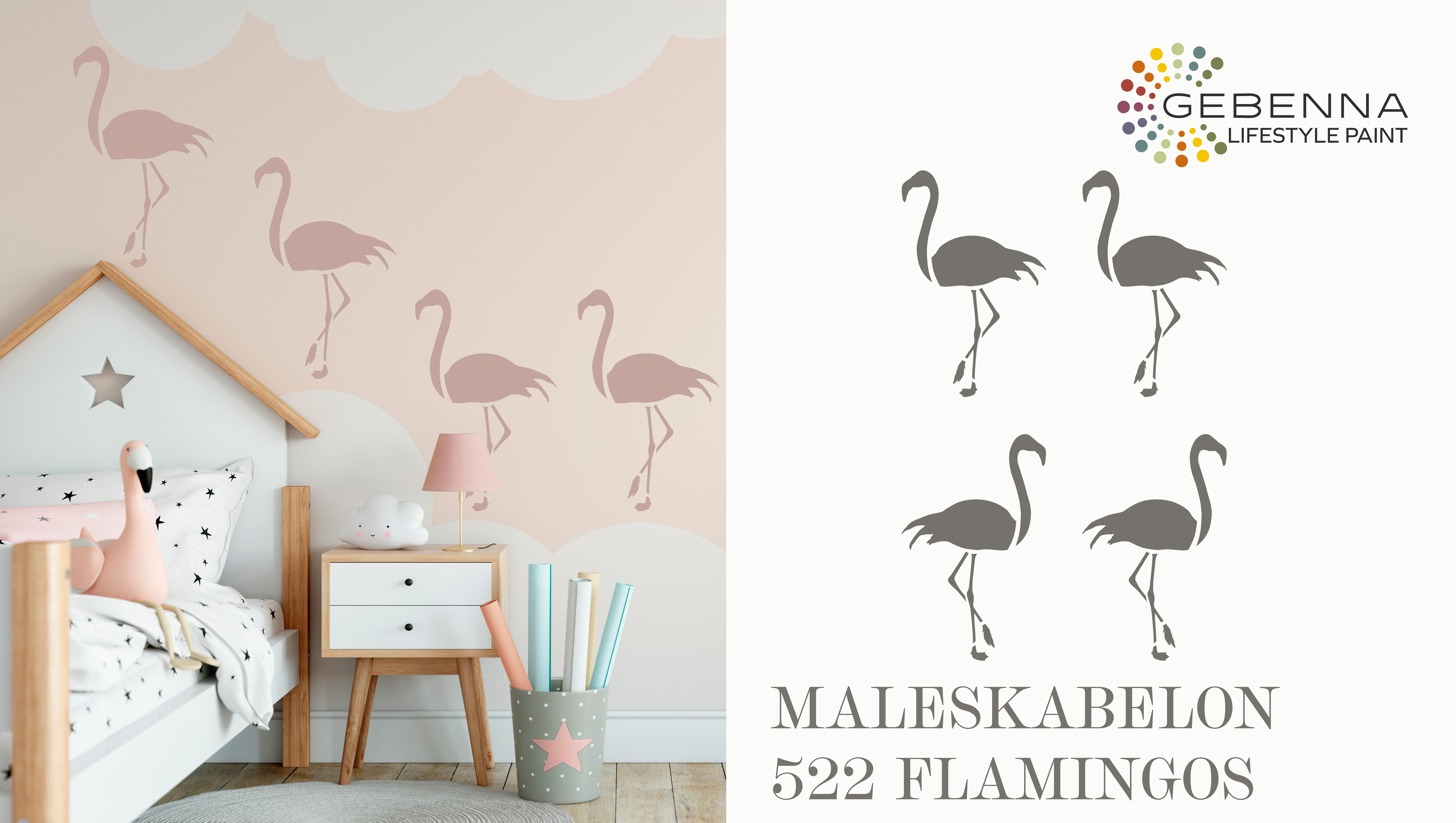 farvekort maleskabelon FLAMINGOS 522.jpg